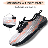 Water Shoes for Men and Women Soft Breathable Slip-on Aqua Shoes Aqua Socks for Swim Beach Pool Surf Yoga (Grey Size US 7) Kings Warehouse 