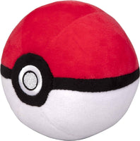 WCT Pokémon 4" Poke Ball Plush - Soft Stuffed Pokeball with Weighted Bottom Kings Warehouse 