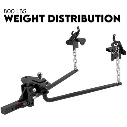 Weight Distribution Hitch System Load Leveller Caravan Anti Sway Bars 800Lb Auto Accessories Kings Warehouse 