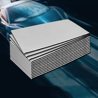 Weisshorn Butyl Car Sound Deadener Mat Heat Insulation Sound Deadening 32CM X 50CM X 12pcs Auto Accessories Kings Warehouse 
