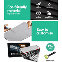 Weisshorn Butyl Car Sound Deadener Mat Heat Insulation Sound Deadening 32CM X 50CM X 12pcs Auto Accessories Kings Warehouse 