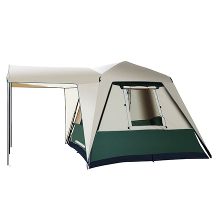 Weisshorn Instant Up Camping Tent 4 Person Pop up Tents Family Hiking Dome Camp BLACK FRIDAY: Gym & Fitness Kings Warehouse 