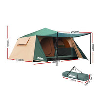 Weisshorn Instant Up Camping Tent 8 Person Pop up Tents Family Hiking Dome Camp BestSellers Kings Warehouse 