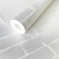 White Brick Wallpaper Vinyl Vintage Kings Warehouse 