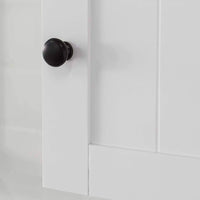White Wall Cabinet with Door 40x52cm Kings Warehouse 