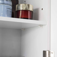 White Wall Cabinet with Door 40x52cm Kings Warehouse 