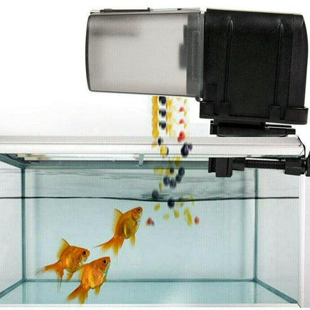 WiFi Automatic Fish Food Feeder Pet Feeding Aquarium Tank Pond Dispenser USB Kings Warehouse 