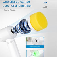 Wireless Electric Cordless Spin Scrubber Super Power Handheld Cleaning Brush Kings Warehouse 