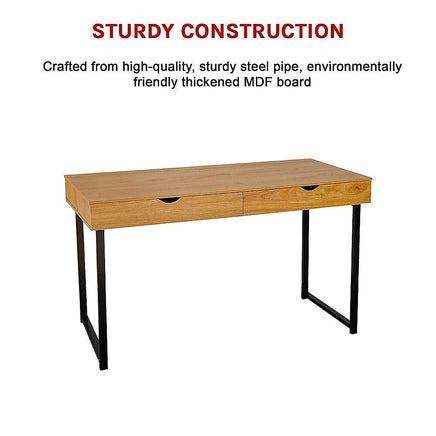 Wood Computer Desk PC Laptop Table Gaming Desk Home Office Study Furniture Furniture Kings Warehouse 