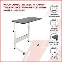Wood Computer Desk PC Laptop Table Workstation Office Study Home Furniture Furniture Kings Warehouse 