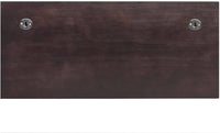 Wood Entryway Coat Rack with 2 Leather Tray(Brown) living room Kings Warehouse 