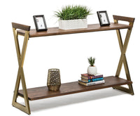 Wooden Entryway Hallway Console Table with Shelves Kings Warehouse 