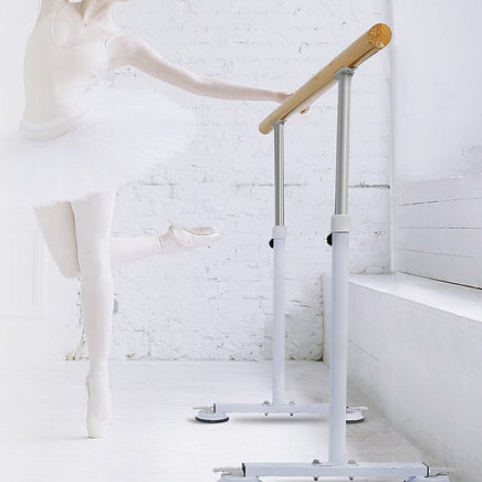 Wooden Portable Ballet Bar Stretch Barre Dance Bar 1.5M Freestanding Ballet Bar Sports & Fitness Kings Warehouse 