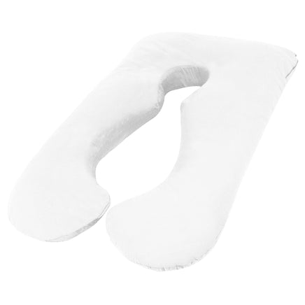 Woolcomfort Aus Made Maternity Pregnancy Nursing Sleeping Body Pillow Pillowcase Included White Home & Garden Kings Warehouse 