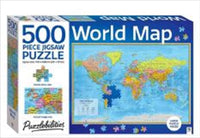 World Map Jigsaw Puzzle - 500 Piece Kings Warehouse 