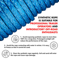 X-BULL 12V Electric Winch 12000LBS synthetic rope 4wd Jeep with Tire Deflator Auto Accessories Kings Warehouse 