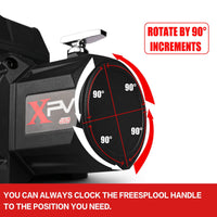 X-BULL 12V Electric Winch 14500LBS synthetic rope with winch cover Auto Accessories Kings Warehouse 