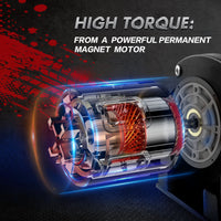 X-BULL Electric Winch 12V 5000LBS Wireless Steel Cable ATV Boat With 13M Synthetic Rope Auto Accessories Kings Warehouse 