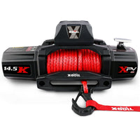 X-BULL Electric Winch 12V Synthetic Rope Wireless 14500LB Remote 4X4 4WD Boat Outdoor Recreation Kings Warehouse 
