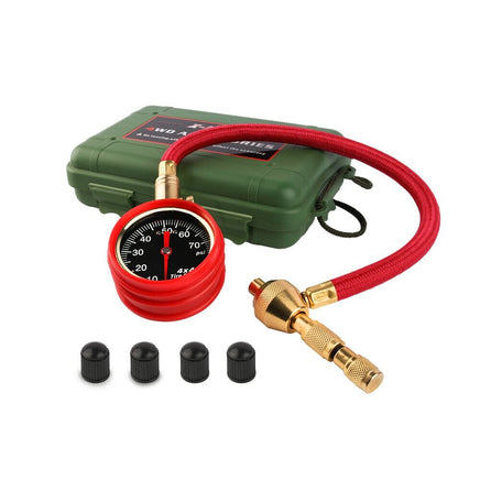 X-BULL Tyre Deflator Tire Air Deflators Rapid With Pressure Gauge Valve Tool 4WD Auto Accessories Kings Warehouse 