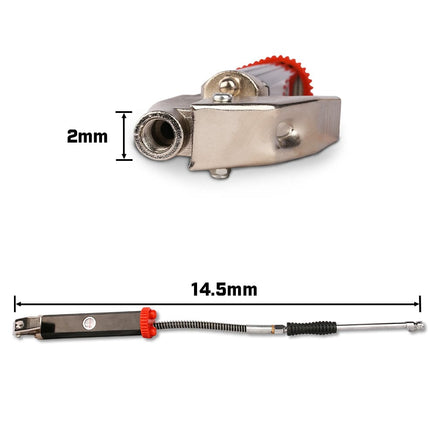 X-BULL Tyre Inflator with Pressure Gauge Heavy Duty Aluminium Die Cast Body 160PSI Auto Accessories Kings Warehouse 