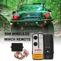 X-BULL Winch Solenoid Relay 12V 500A Winch Controller Twin Wireless Remote4WD4x4 Auto Accessories Kings Warehouse 