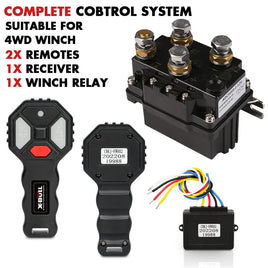 X-BULL Winch Solenoid Relay Wiring Controller 500A 12V and 150ft Wireless Remote Home & Garden Kings Warehouse 