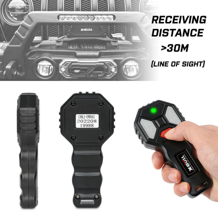 X-BULL Winch Solenoid Relay Wiring Controller 500A 12V and 150ft Wireless Remote Home & Garden Kings Warehouse 