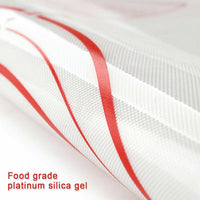 X Large Silicone Pastry Mat Thick Non Stick Baking Mat with Measurement 40*60 cm Fondant Mat Counter Mat Dough Rolling Mat Oven Liner Pie Crust Mat Red Home & Garden Kings Warehouse 