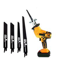 Yellow Cordless Electric Reciprocating Saw Cutter w+ Blades For Makita Battery Tools Kings Warehouse 