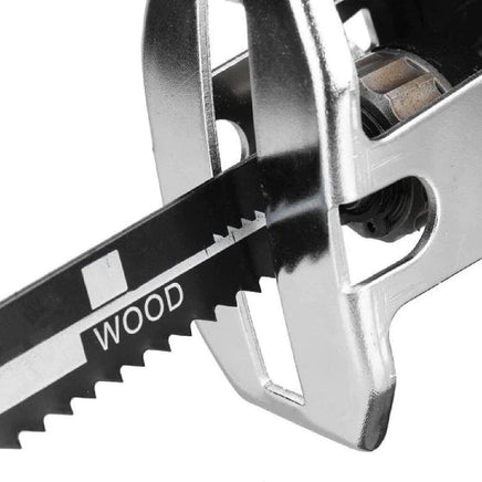 Yellow Cordless Electric Reciprocating Saw Cutter w+ Blades For Makita Battery Tools Kings Warehouse 