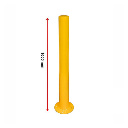 Yellow Heavy Duty Steel Bollard Post Home & Garden Kings Warehouse 
