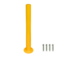 Yellow Heavy Duty Steel Bollard Post Home & Garden Kings Warehouse 