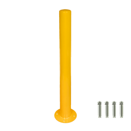 Yellow Heavy Duty Steel Bollard Post Home & Garden Kings Warehouse 