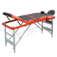 YES4HOMES 3 Fold Portable Aluminium Massage Table Massage Bed Beauty Therapy Furniture Kings Warehouse 