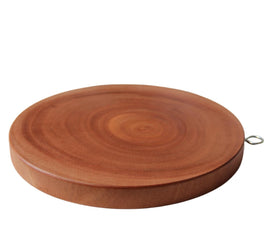 YES4HOMES 30cm Natural Hardwood Hygienic Kitchen Cutting Wooden Chopping Board Round Tools Kings Warehouse 