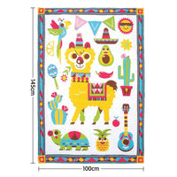 Yookidoo Fiesta Kids Baby Activity Playmat To Bag With Musical Rattle Padded Baby & Kids Kings Warehouse 