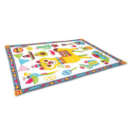 Yookidoo Fiesta Kids Baby Activity Playmat To Bag With Musical Rattle Padded Baby & Kids Kings Warehouse 