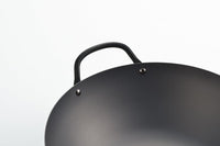 Yoshikawa Cook-Pal Ren 36cm Premium Carbon Steel Heat Treated Wok with two handles Kings Warehouse 