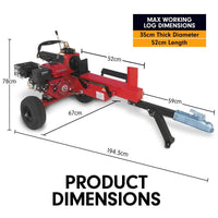 Yukon 15 Ton Unleaded Petrol Log Splitter Tools Kings Warehouse 