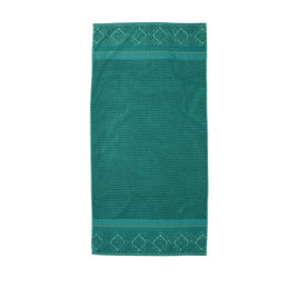Zellige Pure Cotton Towel 70 x 140 cm - Green Home & Garden Kings Warehouse 