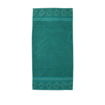 Zellige Pure Cotton Towel 70 x 140 cm - Green Home & Garden Kings Warehouse 