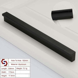 Zinc Kitchen Cabinet Handles Drawer Bar Handle Pull 160mm Kings Warehouse 