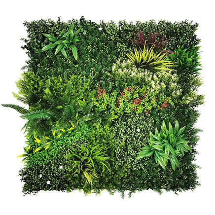 1 SQM Artificial Plant Wall Décor Grass Panels Vertical Garden Tile Fence 1X1M Green Kings Warehouse 