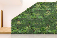 1 SQM Artificial Plant Wall Décor Grass Panels Vertical Garden Tile Fence 1X1M Green Kings Warehouse 