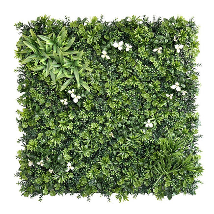 1 SQM Artificial Plant Wall Grass Panels Vertical Garden Tile Fence 1X1M Green Kings Warehouse 