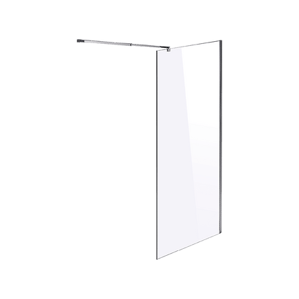 1000 x 2100mm Frameless 10mm Safety Glass Shower Screen Kings Warehouse 