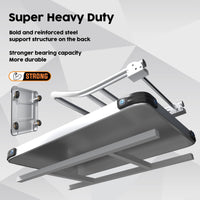 1000KG Capacity Heavy Duty Foldable Platform Truck Flatbed Push Cart Steel Dolly Trolley Cart Brake Kings Warehouse 