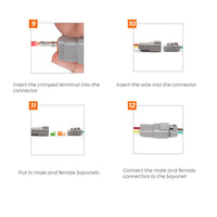 1000PCS Deutsch DT Connector Plug Kit With Genuine Deutsch Crimp Tool Auto Marine Kings Warehouse 