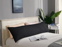 1000TC Premium Ultra Soft Body Pillowcase - Black Kings Warehouse 